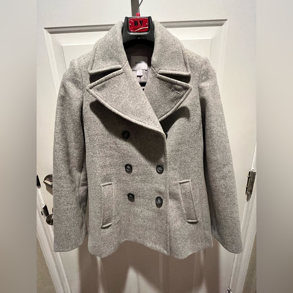 Grey Blazer Coat Jacket